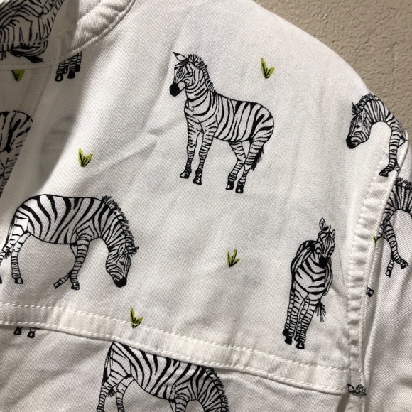 {Torrid} NWT Harper Zebra Challis Pullover Blouse - Picture 6 of 9